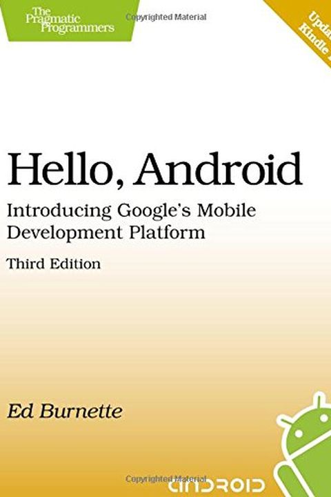 Hello, Android book cover