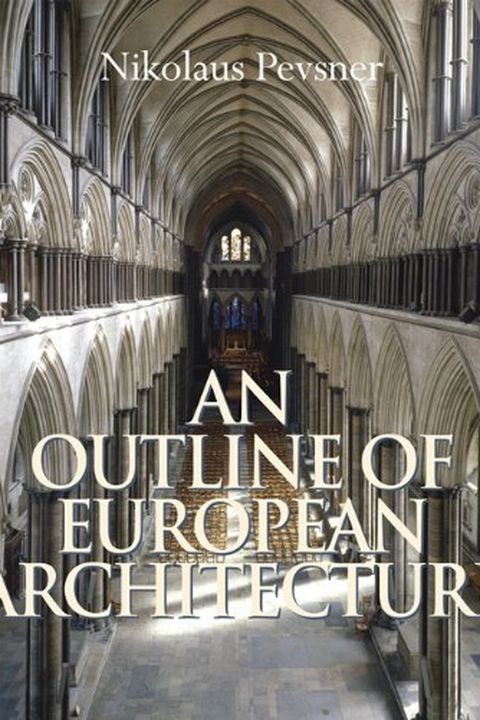 Outline of European Architecture, An book cover
