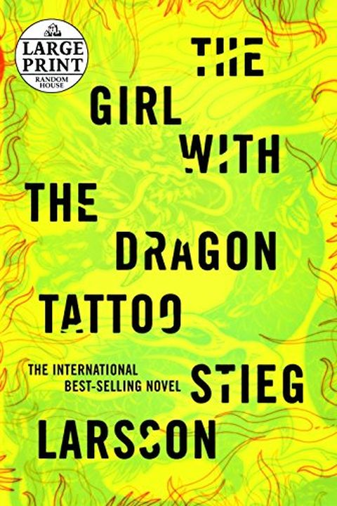 The Girl with the Dragon Tattoo book cover