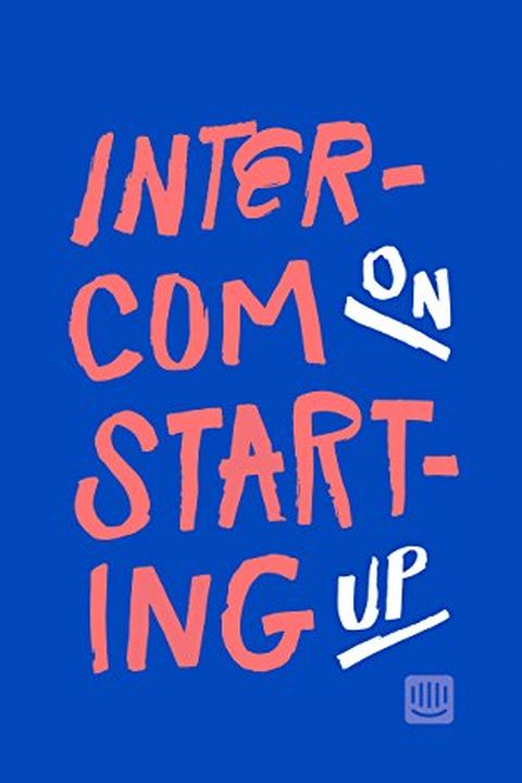 Intercom on Starting Up book cover