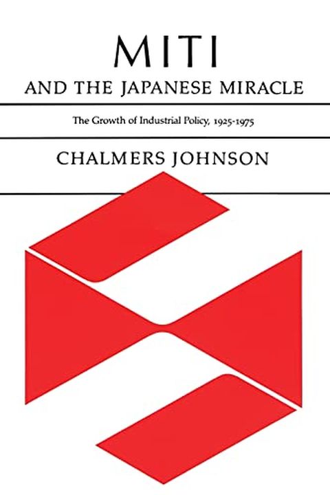 MITI and the Japanese Miracle book cover