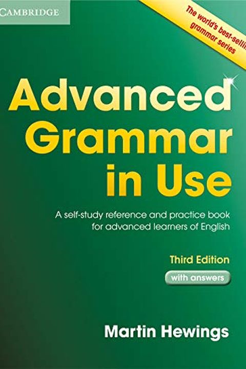 Advanced Grammar in Use with Answers book cover