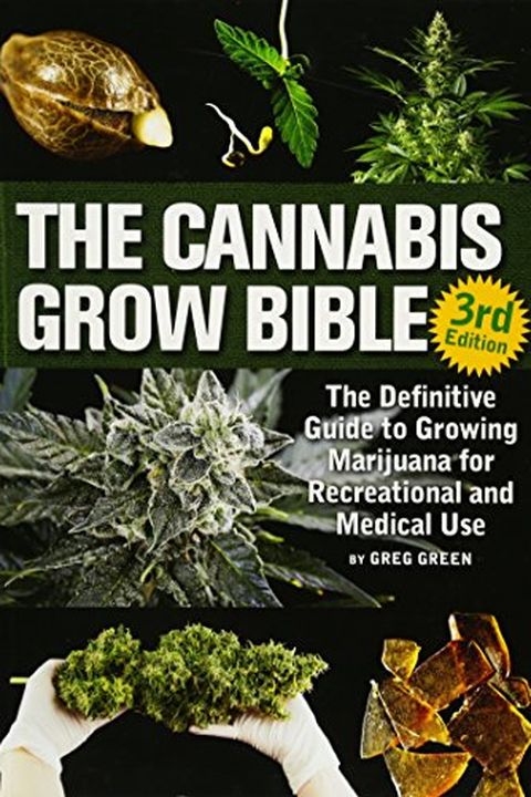 The Cannabis Grow Bible book cover
