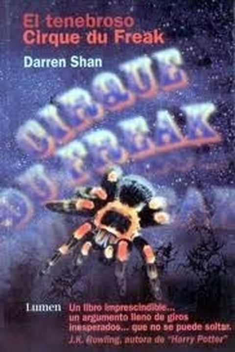 El tenebroso Cirque Du Freak book cover