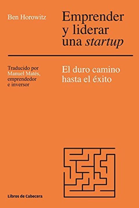 Emprender y liderar una startup book cover