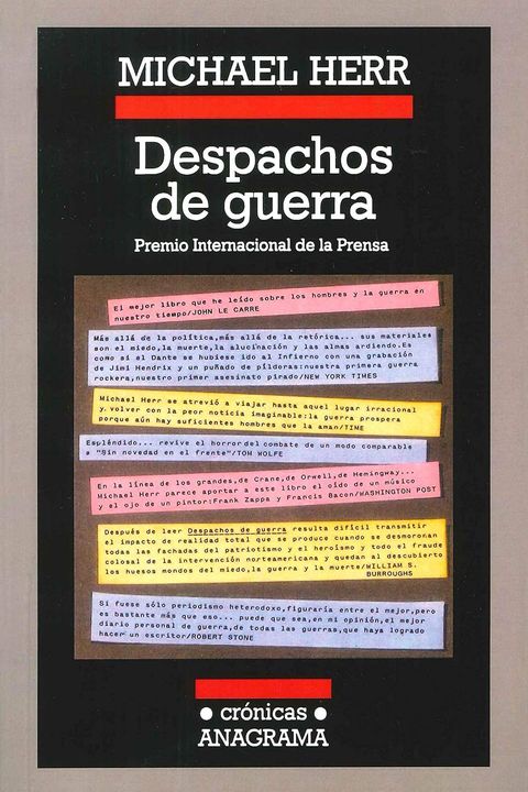 Despachos de guerra book cover