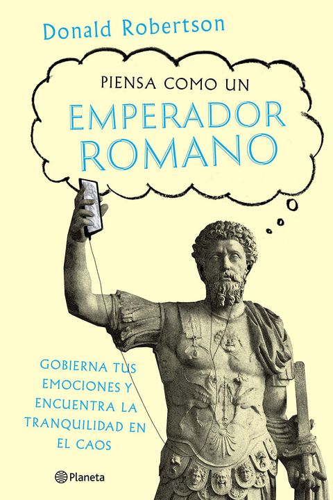 Piensa como un emperador romano book cover