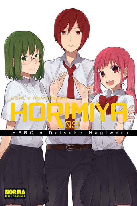 Horimiya 3 book cover