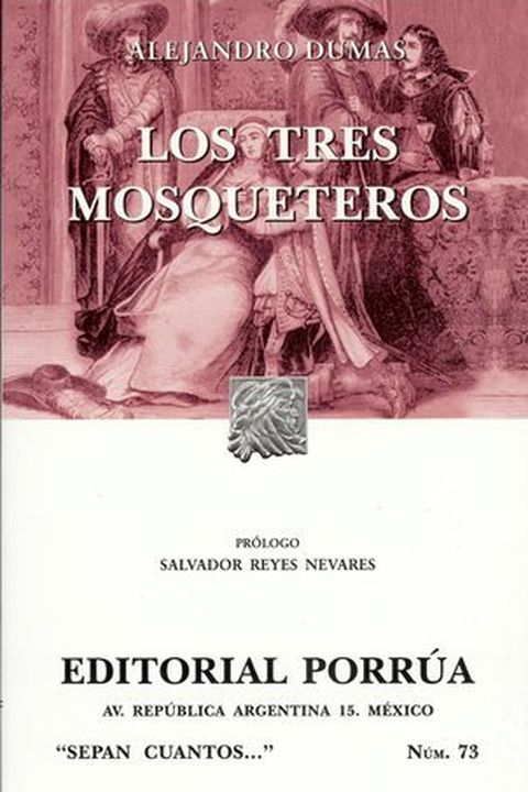Los tres mosqueteros book cover