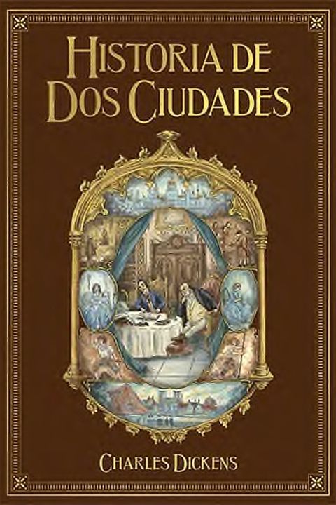 Historia de dos ciudades book cover