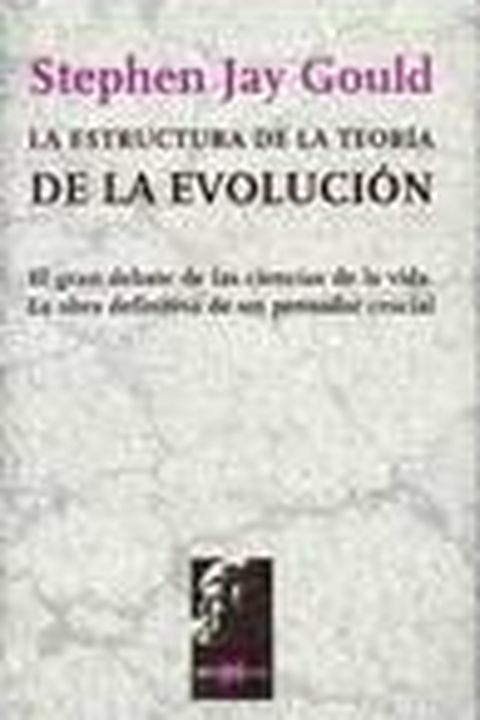 La Estructura De La Teoría De La Evolución book cover