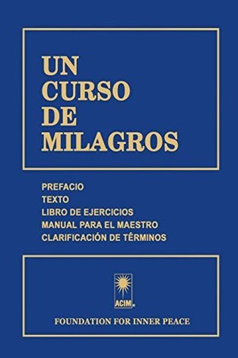 Un curso de milagros book cover
