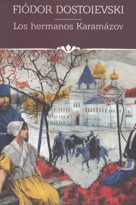 Los hermanos Karamázov book cover