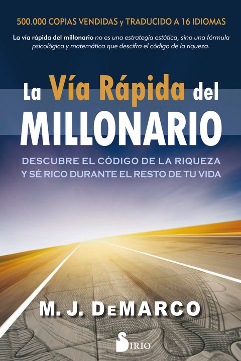 LA VIA RAPIDA DEL MILLONARIO book cover