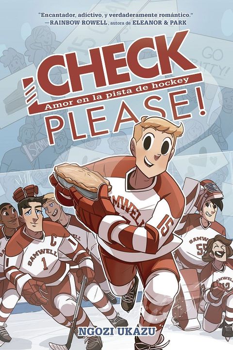 Check, please! 1. Amor en la pista de hockey book cover