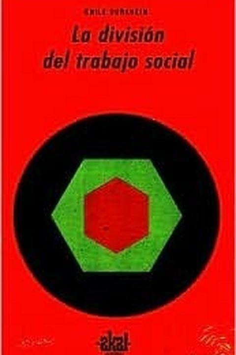 La Division Del Trabajo Social book cover