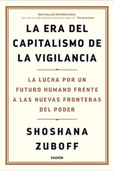 La era del capitalismo de la vigilancia book cover