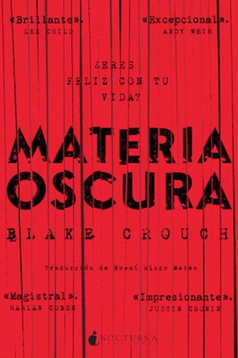 Materia oscura book cover