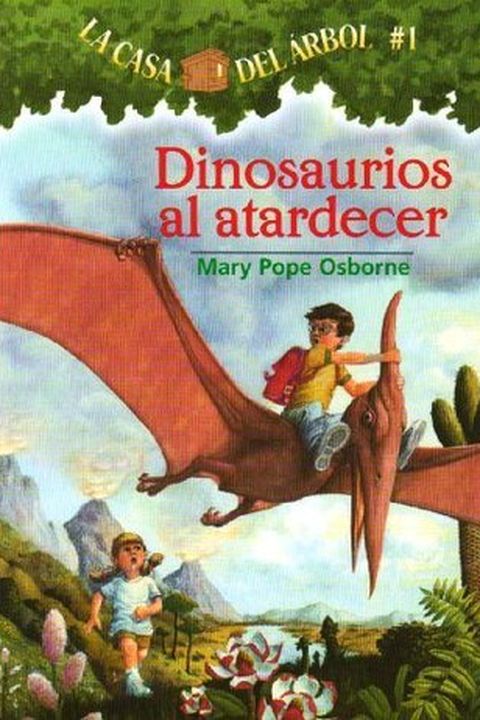 Dinosaurios Al Atardecer book cover