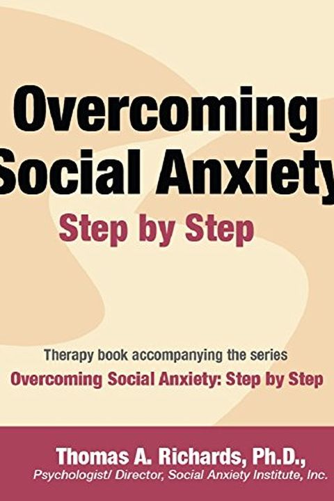 Overcoming Social Anxiety book cover