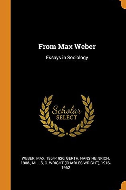 From Max Weber book cover