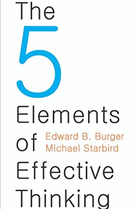 The 5 Elements of Effective Thinking book cover
