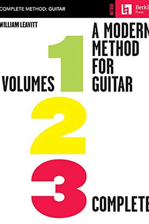 A Modern Method for Guitar book cover
