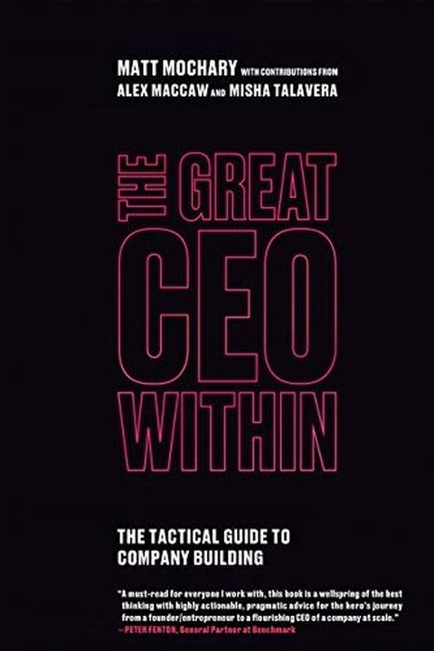 The Great CEO Within book cover