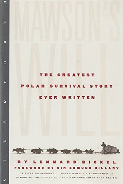 Mawson's Will book cover