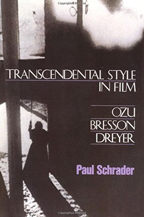 Transcendental Style In Film book cover