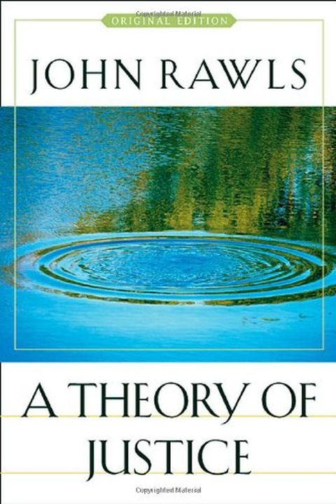 A Theory of Justice book cover