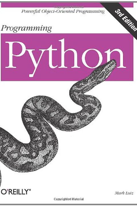 Programming Python book cover