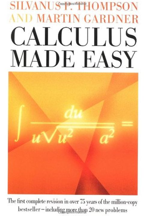 Calculus Made Easy book cover