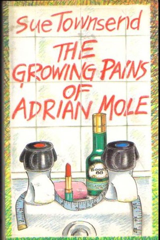 The growing Pains of Adrian Mole book cover