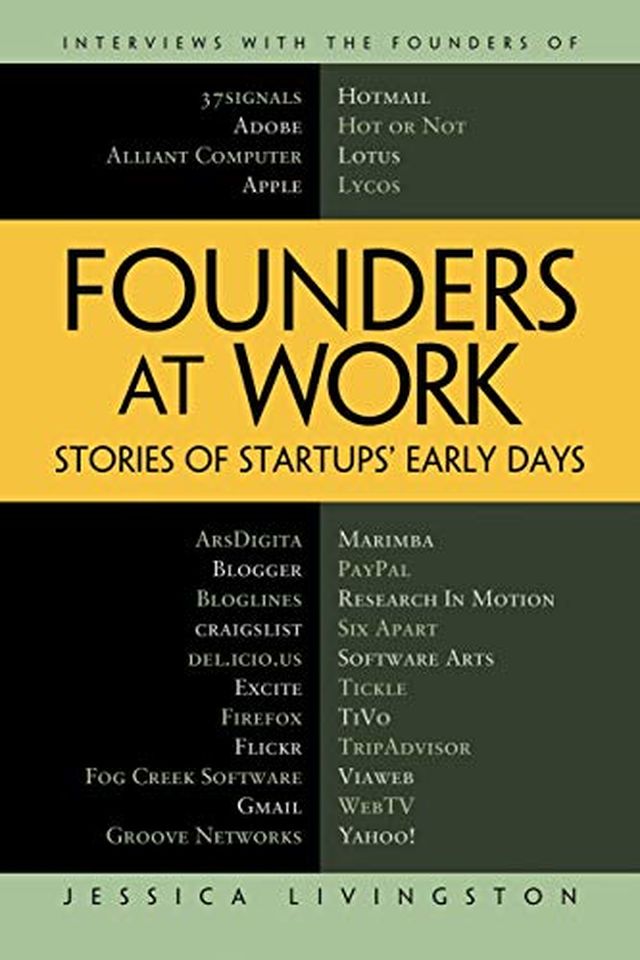 Founders at Work book cover