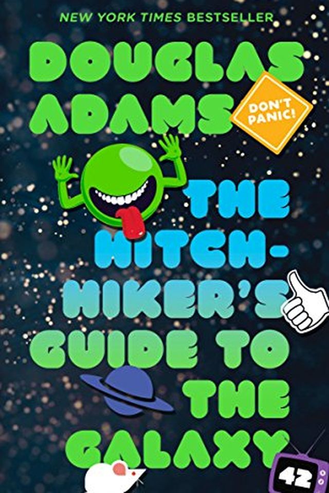 The Hitchhiker's Guide to the Galaxy book cover