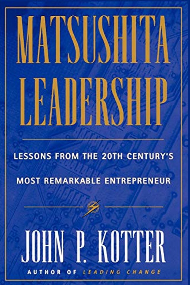 Matsushita Leadership book cover