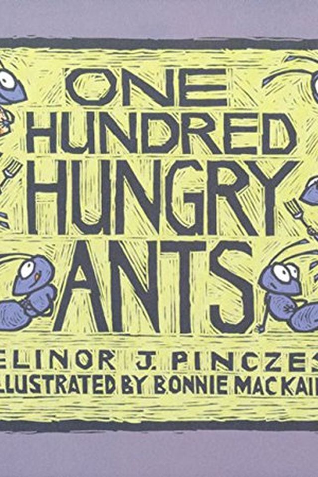 One Hundred Hungry Ants book cover