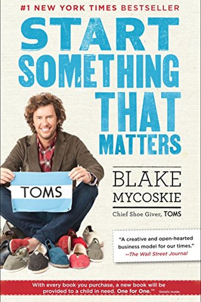 Start Something That Matters book cover