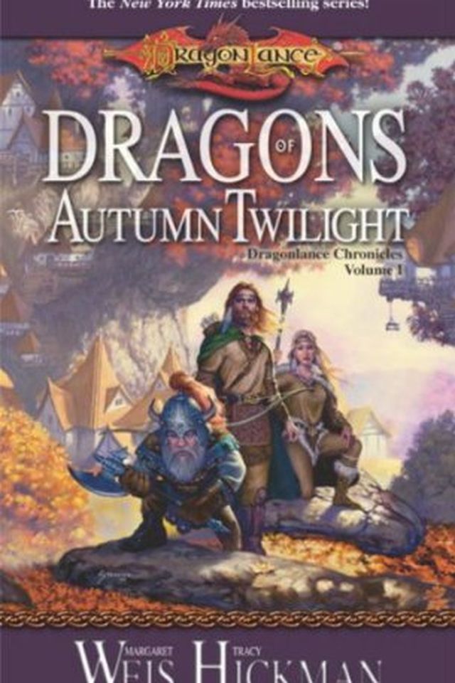 DRAGONS OF AUTUMN TWILIGHT [Dragons of Autumn Twilight ] BY Weis, MargaretMass Market Paperbound 01-Feb-2000 book cover