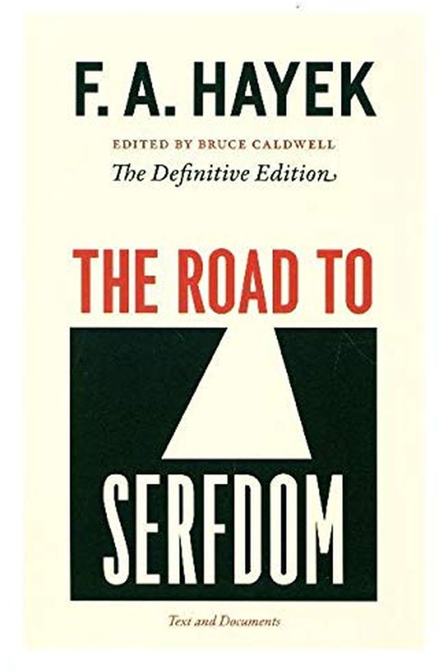 The Road to Serfdom book cover