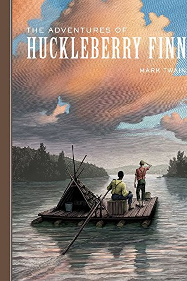 The Adventures of Huckleberry Finn book cover