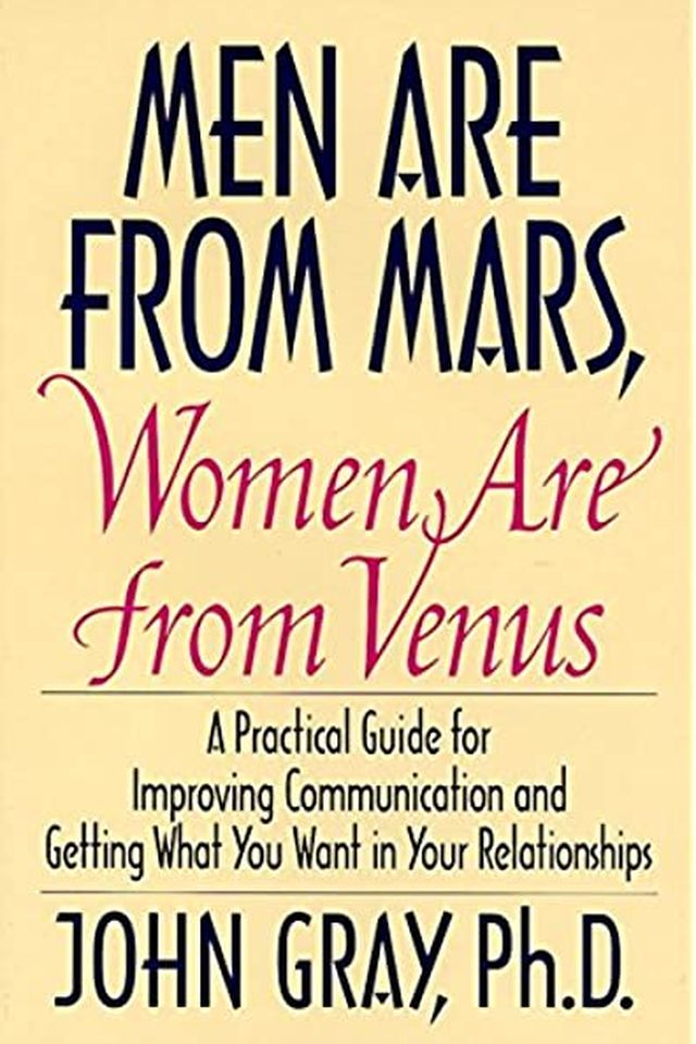 Men Are from Mars, Women Are from Venus book cover