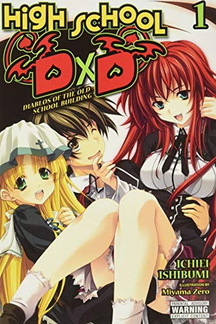 Highschool Dxd Light Novel English High School DxD manga Books in Order