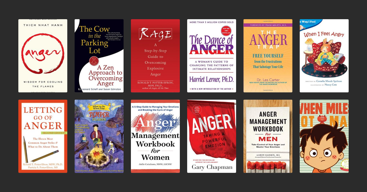 54 Best Anger Management Books