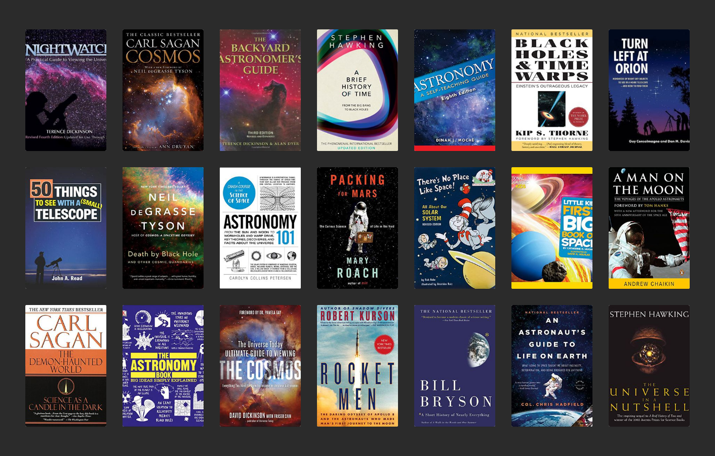 43 Best Astronomy Books