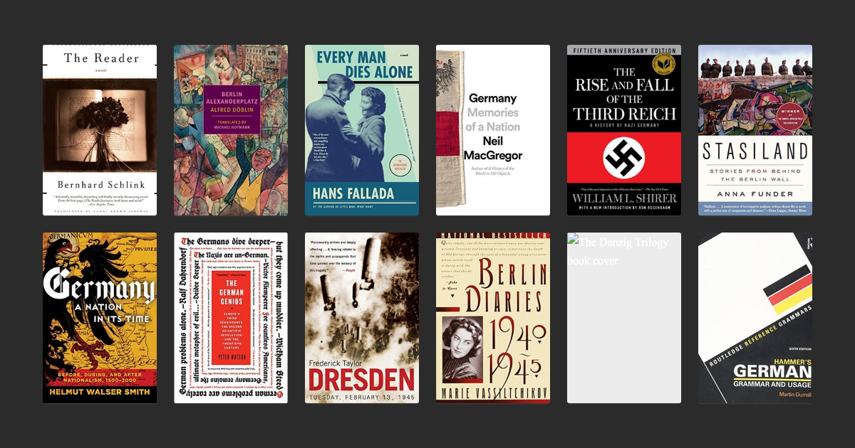 20 Best Books About Germany