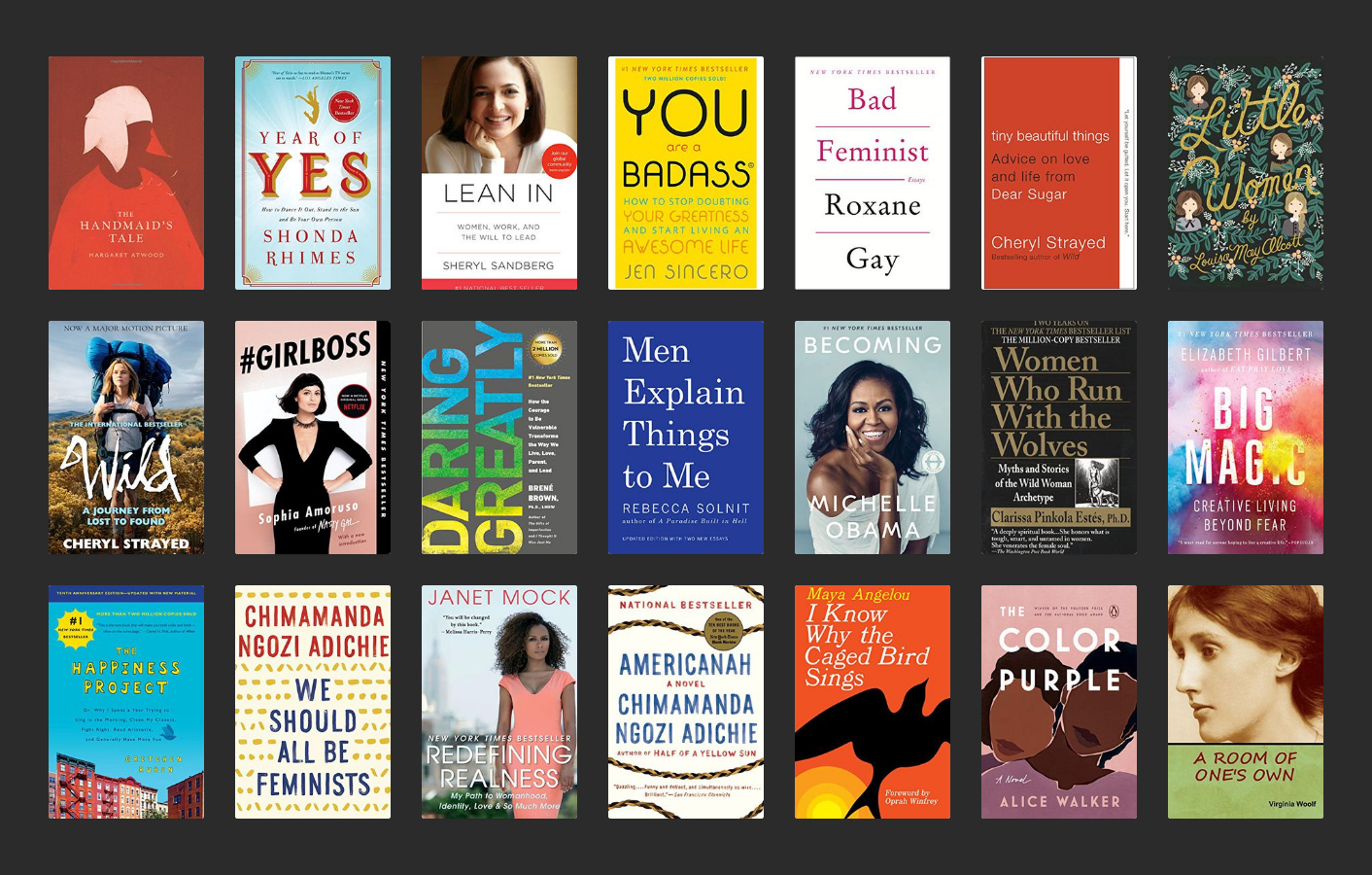 93 Best Books for Women