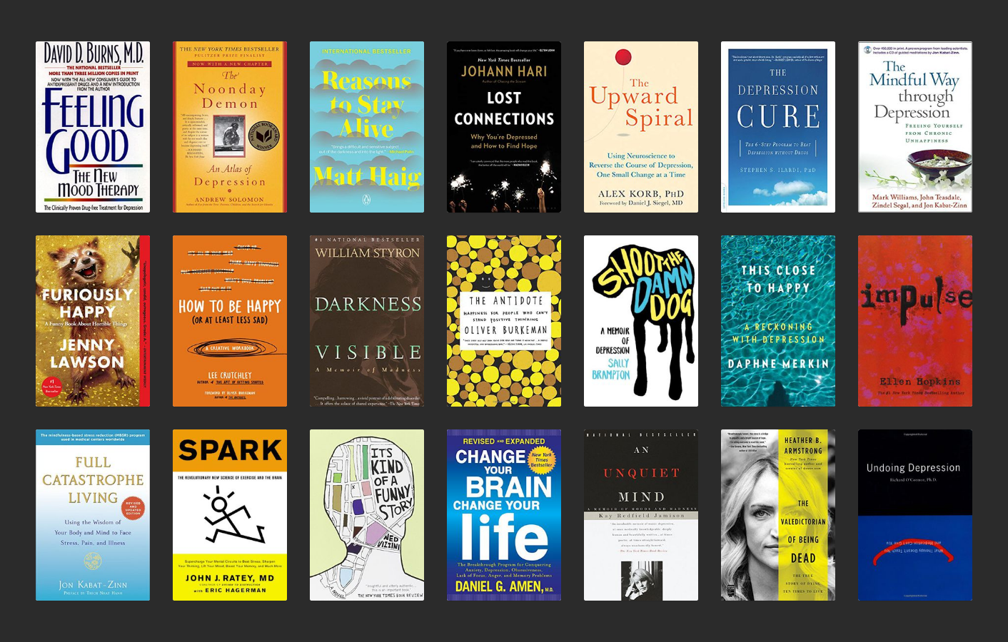 27 Best Books On Depression