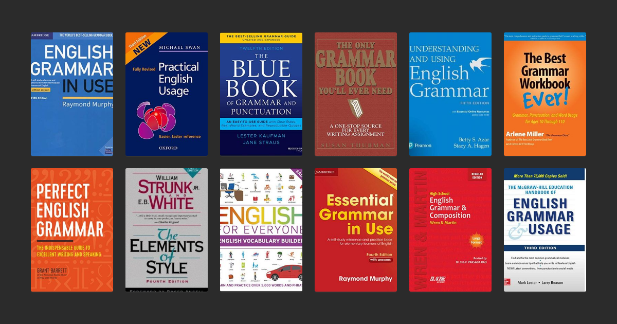 20 Best English Grammar Books of All Time - BookAuthority